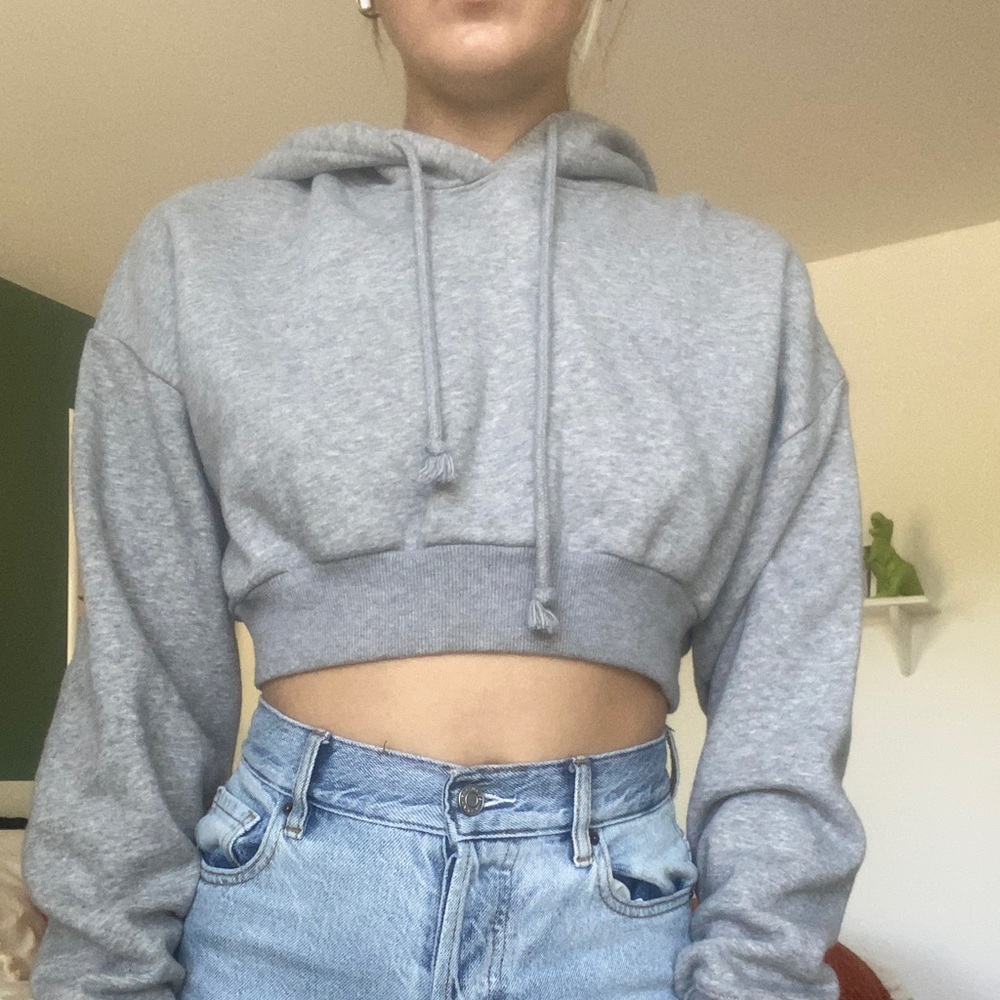 Crop hoodie artizia